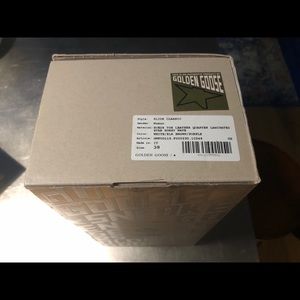 SOLD - Authentic Golden Goose Sneaker Box